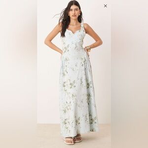 Floral Print Maxi Dress